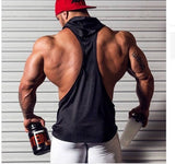 Tank Top New Gyms Mens Bodybuilding Tank Top High Quality Brand Fitness Clothes Loose Cotton Vest Wicking  Men Tops Shirt vest