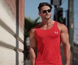 DANT BULUN  Brand Men Tank Top Men Bodybuilding Fitness Sexy Singlets Men Tank Top Sexy Cotton Sexy Vest Tight Men Tank Top