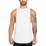 Brand gyms clothing mens fitness singlet cotton bodybuilding stringer tank top men sleeveless shirt zyzz muscle vest
