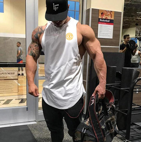 Brand Fitness Clothing Gyms singlets Men Tank Tops Mens Bodybuilding Stringers Tanktop workout golds Sporting Sleeveless T Shirt