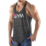 2018 Gyms Tank Tops Mens Undershirt Sporting Wear Patchwork Bodybuilding Men Fitness Exercise Clothing Vest Sleeveless Shirt