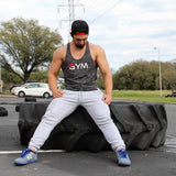 2018 Gyms Tank Tops Mens Undershirt Sporting Wear Patchwork Bodybuilding Men Fitness Exercise Clothing Vest Sleeveless Shirt