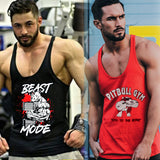 Bodybuilding Tank Tops Men Fitness Shirt Solid Undershirt Sportwear Brand Gyms Clothing Shirt Vests Mens Fitness Wear Academia