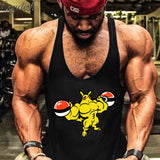 Bodybuilding Tank Tops Men Fitness Shirt Solid Undershirt Sportwear Brand Gyms Clothing Shirt Vests Mens Fitness Wear Academia