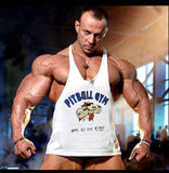 Bodybuilding Tank Tops Men Fitness Shirt Solid Undershirt Sportwear Brand Gyms Clothing Shirt Vests Mens Fitness Wear Academia