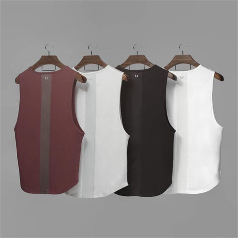 Gyms Clothing Bodybuilding Tank Top Men Fitness Singlet Sleeveless Shirt Cotton Muscle Guys Brand Undershirt for Boy Vest