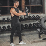 Gyms Clothing Bodybuilding Tank Top Men Fitness Singlet Sleeveless Shirt Cotton Muscle Guys Brand Undershirt for Boy Vest