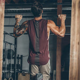 Gyms Clothing Bodybuilding Tank Top Men Fitness Singlet Sleeveless Shirt Cotton Muscle Guys Brand Undershirt for Boy Vest