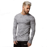 Brand gyms clothing fitness t shirt men fashion extend  summer short sleeve t-shirt cotton bodybuilding muscle guys Bran