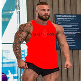 New 2018 fashion cotton  sleeveless shirts tank top men Fitness shirt mens singlet  Bodybuilding Plus size gymvest fitness men