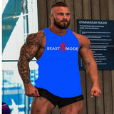 New 2018 fashion cotton  sleeveless shirts tank top men Fitness shirt mens singlet  Bodybuilding Plus size gymvest fitness men