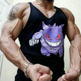 New 2018 fashion cotton  sleeveless shirts tank top men Fitness shirt mens singlet  Bodybuilding Plus size gymvest fitness men