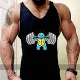 New 2018 fashion cotton  sleeveless shirts tank top men Fitness shirt mens singlet  Bodybuilding Plus size gymvest fitness men